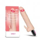 Гибкий вибратор с подогревом Leten SOLDIER REALISTIC с гладким отростком photo 5