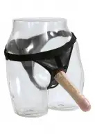 Набір з трусиків і насадки Vac-U-Lock 8 Classic Dong Ultra harness 20х4.5 см. photo 1