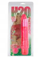 Яскравий вібратор Patriot Waterproof Vibrator, 19Х4,5 см photo 2