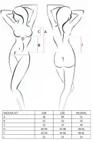 Комплект эротического белья Passion Melissa Set black photo 3