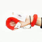 Пухнасті наручники для пар photo 4