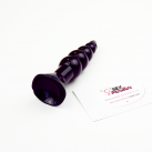 Анальна пробка ребриста 10,5смХ2,5см photo 2