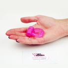 Силіконове кільце-метелик на пеніс з вібрацією 1,5смХ3,5см photo 5