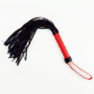 Флогер з червоною ручкою, еко-шкіра photo 1