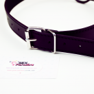 Кляп класичний з кільцем, еко-шкіра photo 3