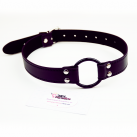 Кляп класичний з кільцем, еко-шкіра photo 2