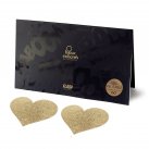 Прикраса на соски Bijoux Indiscrets - Flash Heart Gold photo 2