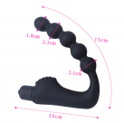 Анальний масажер з пухирцями, силікон photo 2