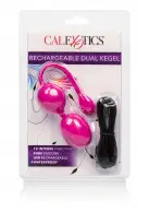 CalExotics Rechargeable Dual Kegel вагинальнальные шарики 9х3.2 см., фиолетовый photo 6