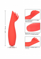 California Exotic Novelties Red Hot Blaze вибромассажер 14х3.25 см. photo 5