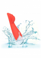 California Exotic Novelties Red Hot Blaze вибромассажер 14х3.25 см. photo 3