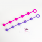 Силіконове анальне намисто для початківців, 25,5смХ1,8см photo 2