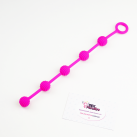 Силіконове анальне намисто для початківців, 25,5смХ1,8см photo 4