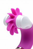 Стимулятор - G-Licker 12X Silicone Vibe with Clitoral Stimulation  15х3.8 см. photo 3