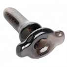 Black Inception Multi Functional Fucking Device - мастурбатор, насадка на член і анальний стимулятор photo 3