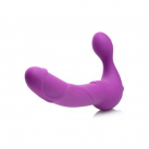 Страпон-Royal Revolver Vibrating Strapless Silicone Strap On Dildo 24.7х3.8 см. photo 4