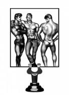 Tom of Finland 3 Piece Silicone Cock Ring Set - ерекційні кільця photo 3