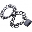 Tom of Finland Locking Chain Cuffs - металеві манжети photo 1