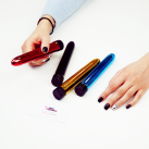 Мультишвидкісний вібратор Silver Lover, 17смХ2,4см photo 9