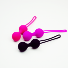 Силіконові вагінальні кульки зі зміщеним центром ваги Bolas, 7смХ3см photo 2