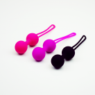 Силіконові вагінальні кульки зі зміщеним центром ваги Bolas, 7смХ3см photo 1