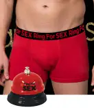 Admas еротичний комплект боксери і дзвінок для сексу, L photo 1