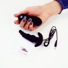 Анальная вибро пробочка с пультом управления, 8,9смХ2,5см photo 7