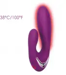 Svakom - Vesper Strong Dual Motor Warming Vibrator вібромасажер, 14.8х4.2 см. photo 5