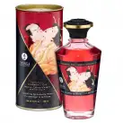 Розігріваюче масло Shunga APHRODISIAC WARMING OIL - Sparkling Strawberry Wine (100 мл) photo 2
