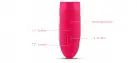 Svakom - Adonis Rabbit Vibrator вібромасажер 20х3.8 см. photo 9