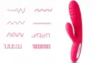 Svakom - Adonis Rabbit Vibrator вібромасажер 20х3.8 см. photo 5