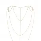 Прикраса для спини і декольте Bijoux Indiscrets Magnifique Back and Cleavage Chain - Gold photo 1