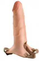 Egzo FH07  порожнистий страпон, 18х4,2 см photo 1