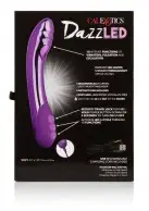 CalExotics DazzLED Vibrance - аккумуляторный вибратор, 14х3,25 см  photo 8