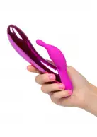 CalExotics DazzLED Radiance - вибратор кролик с LED подсветкой, 12,75х3,25 см photo 3