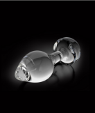 Pipedream Icicles No.44 - скляна анальна пробка, 6,5х2,5 см photo 3