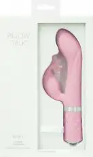 Розкішний вібратор PILLOW TALK - Kinky Pink з кристалом Сваровські photo 8