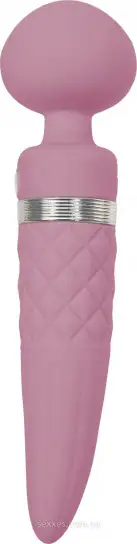 Розкішний вибромассажер PILLOW TALK - Sultry з кристалом Сваровські photo 1