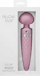 Розкішний вибромассажер PILLOW TALK - Sultry з кристалом Сваровські photo 10