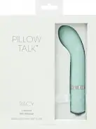 Розкішний вібратор PILLOW TALK - Racy Teal з кристалом Сваровські photo 8