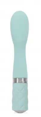 Розкішний вібратор PILLOW TALK - Sassy Teal з кристалом Сваровські photo 5