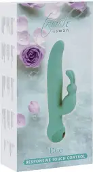 Вибратор с сенсорным управлением Touch by SWAN - Duo Teal photo 7