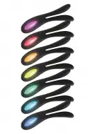 ToyJoy Lovelight Flare Bunny - вібратор для подвійної стимуляції, чорний photo 3