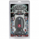 Анальна пробка Doc Johnson American Bombshell - Shell Shock - Small - Gun Metal photo 2