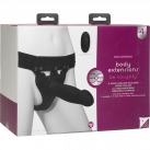 Набір для страпона з вібрацією Doc Johnson Body Extensions - BE Naughty - Black photo 8