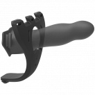 Набір для страпона з вібрацією Doc Johnson Body Extensions - BE Naughty - Black photo 3