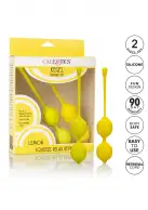 Scala Kegel Training Set Lemon вагінальні кульки, 9.5х3.25 см photo 6