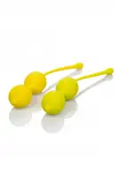 Scala Kegel Training Set Lemon вагінальні кульки, 9.5х3.25 см photo 2