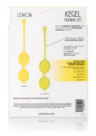 Scala Kegel Training Set Lemon вагінальні кульки, 9.5х3.25 см photo 5
