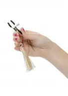 CalExotics Playful Tassels Nipple Clamps затискачі для сосків з пензликами photo 3